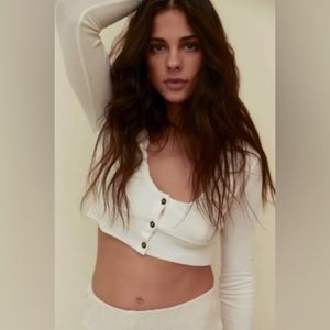 Urban Outfitters Briar Cropped Cardigan